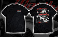 Martha T-shirt featuring Bumbera's record-holding S550 Mustang shop car