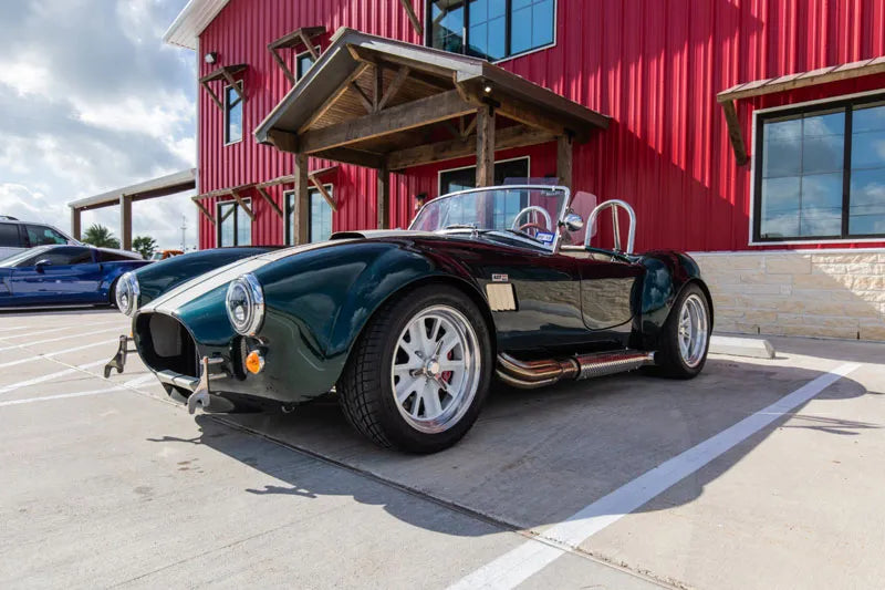 1966 GREEN COBRA REPLICA: CUSTOM INTAKE ASSEMBLY BY BORLA