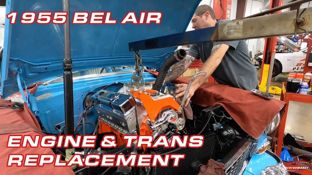 1955 Bel Air: Engine Replacement