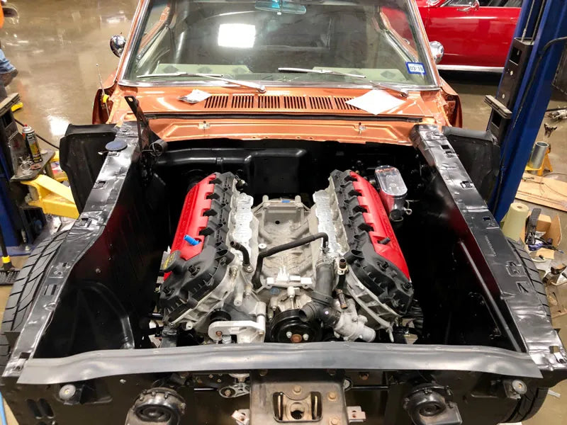 1966 MUSTANG: COYOTE SWAP